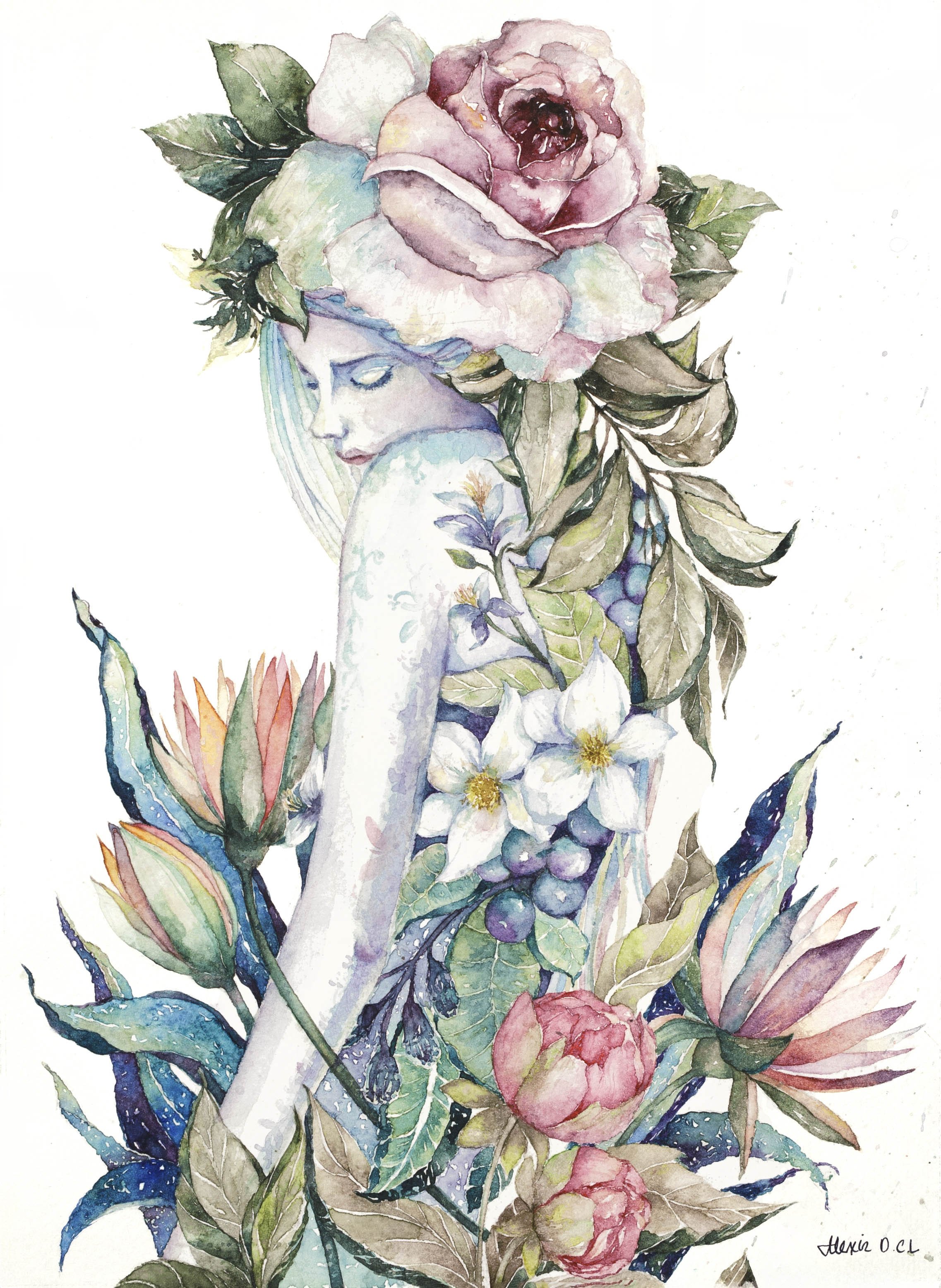 Floral Girl