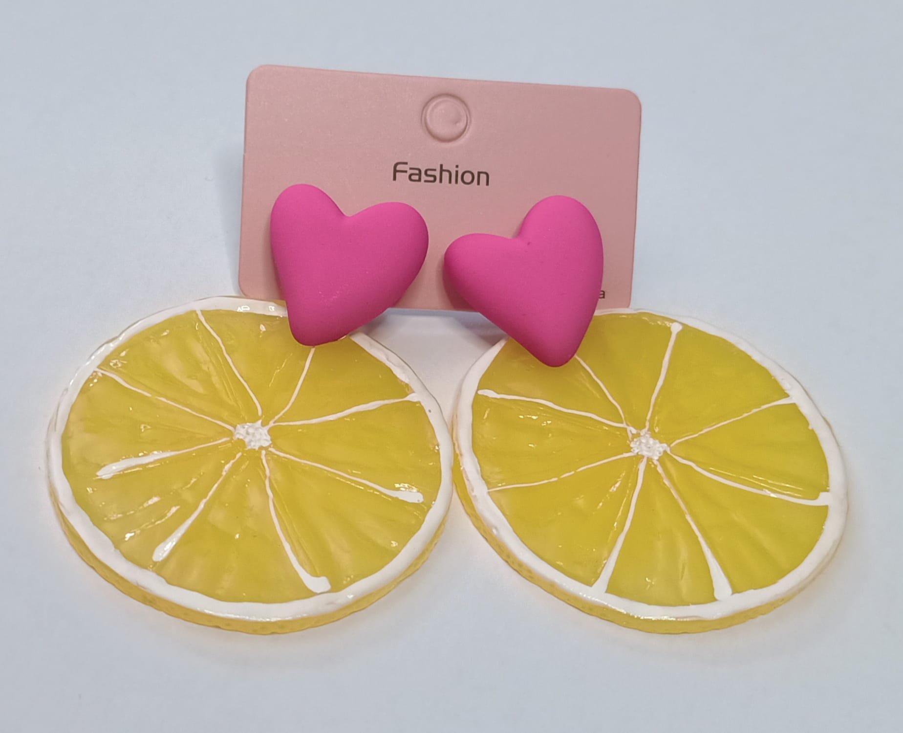 Brincos Orange Love