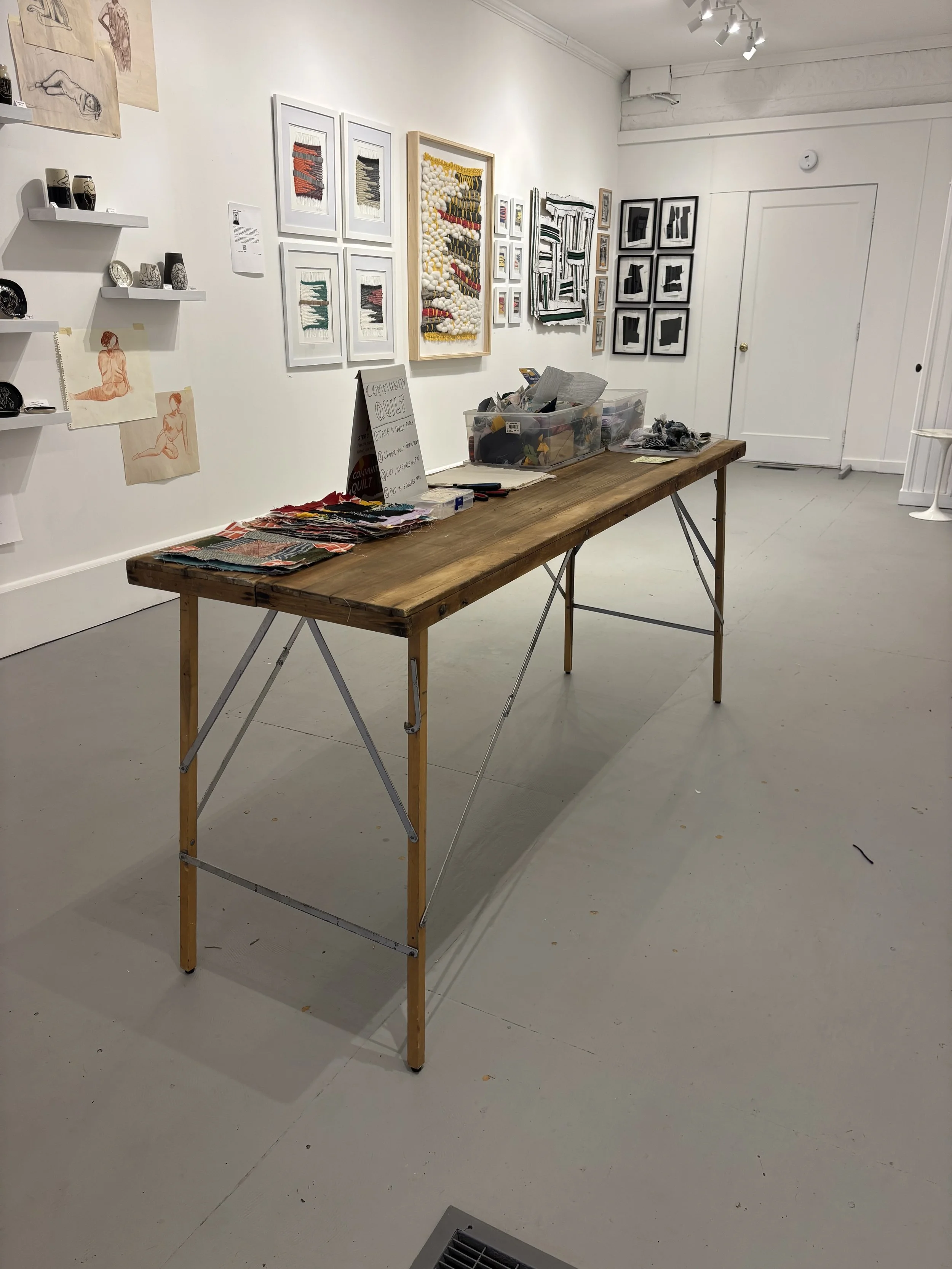 Community Quilt Table