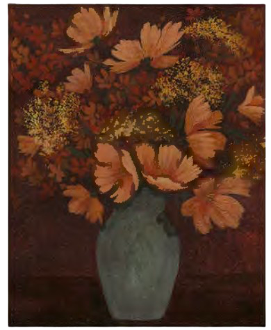 Large Moody Floral Print