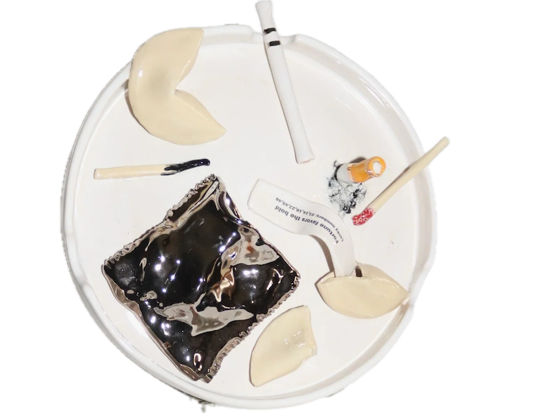 R&S Fortune Cookie Ashtray