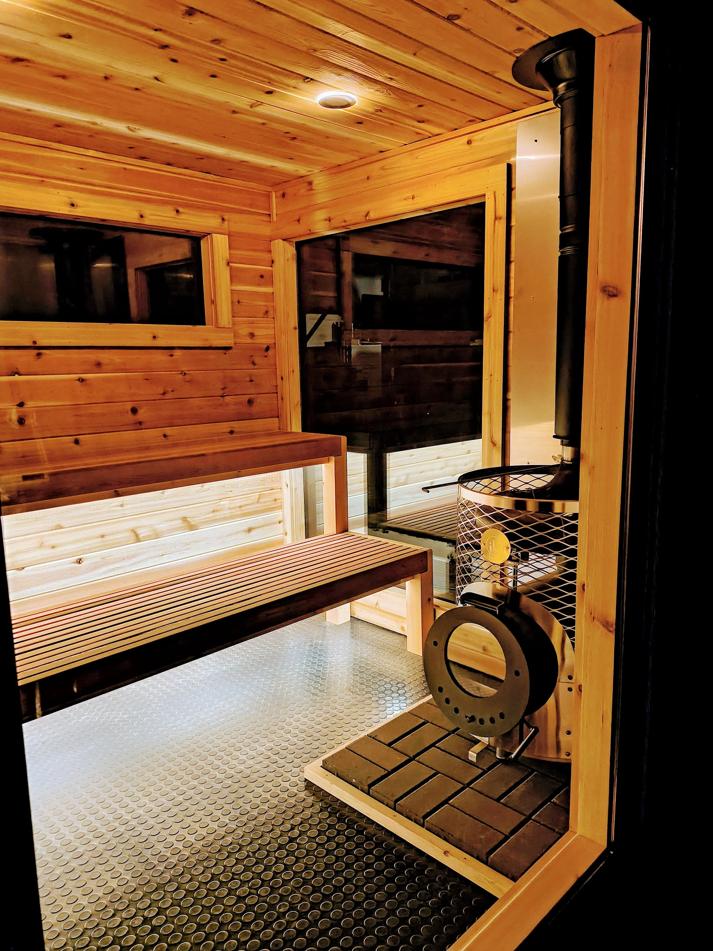 Ideal Sauna Bench Height