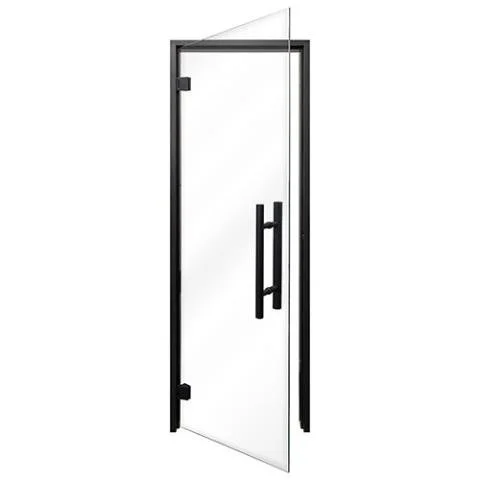 PROSAUNAS-Sauna-Door-24x81-Black-Alder-Clear-2.jpg