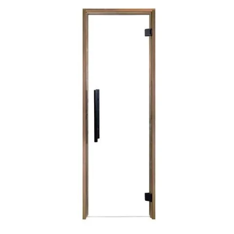PROSAUNAS 24x81 Full Glass - Prehung - Sauna Door