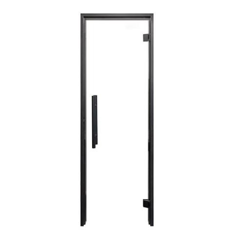 PROSAUNAS 24x81 Full Glass - Prehung - Sauna Door