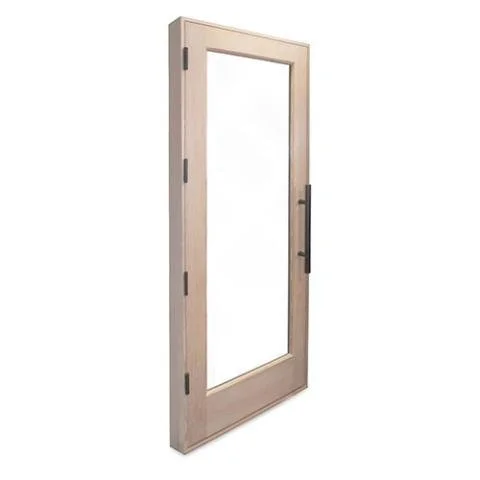 PROSAUNAS 36X80 Prehung - Solid Wood Sauna Door with Insulated Glass