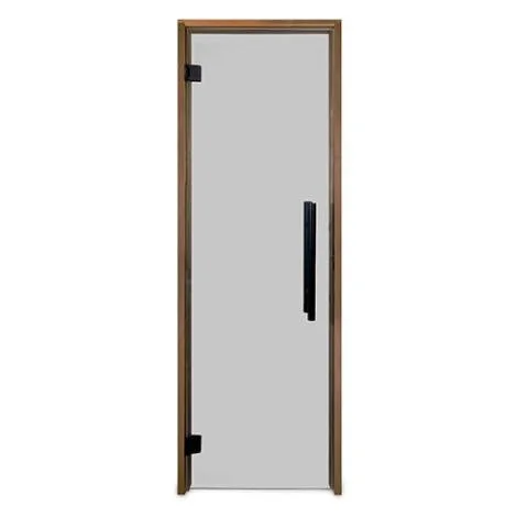 PROSAUNAS 24x81 Full Glass - Prehung - Sauna Door