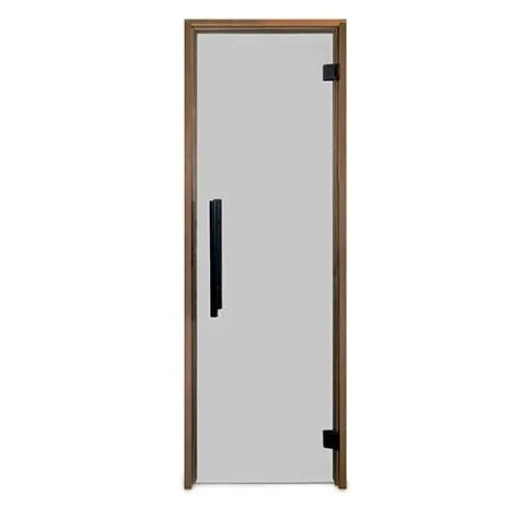 PROSAUNAS 24x81 Full Glass - Prehung - Sauna Door