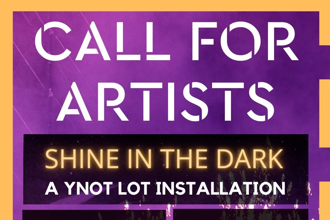 CALL FOR ARTISTS: Shine in the Dark, A Ynot Lot Installation