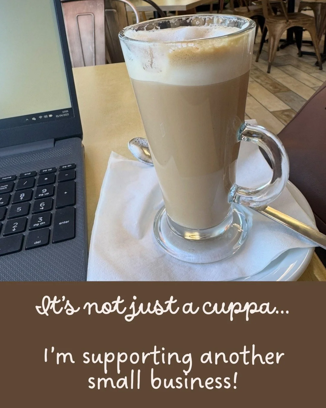 When I'm out and about meeting clients, or just wanting the vibe of working from a cafe (it less lonely!) I always love to support a local business. 

What are your favourite coffee shop / cafe hangouts for work?
