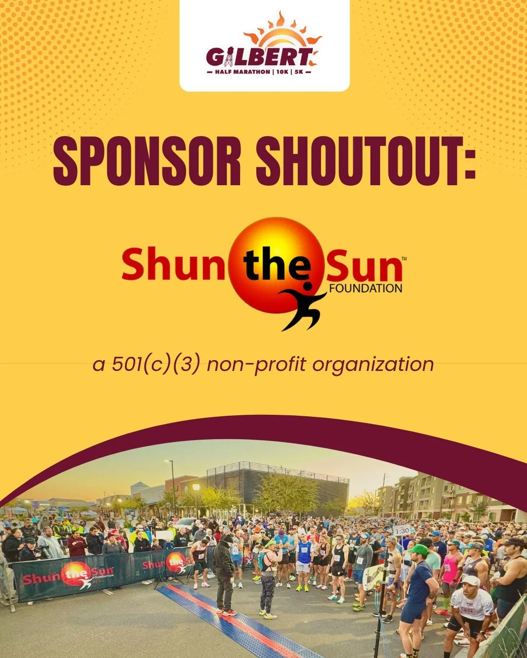 βοΈ #SponsorShoutout: Shun the Sun Foundation π§΄
Did you know skin cancer is the most common (and one of the most preventable) forms of cancer? That’s why the Shun the Sun Foundation, founded by Dr. Greg Allen, is dedicated to spreading awarene