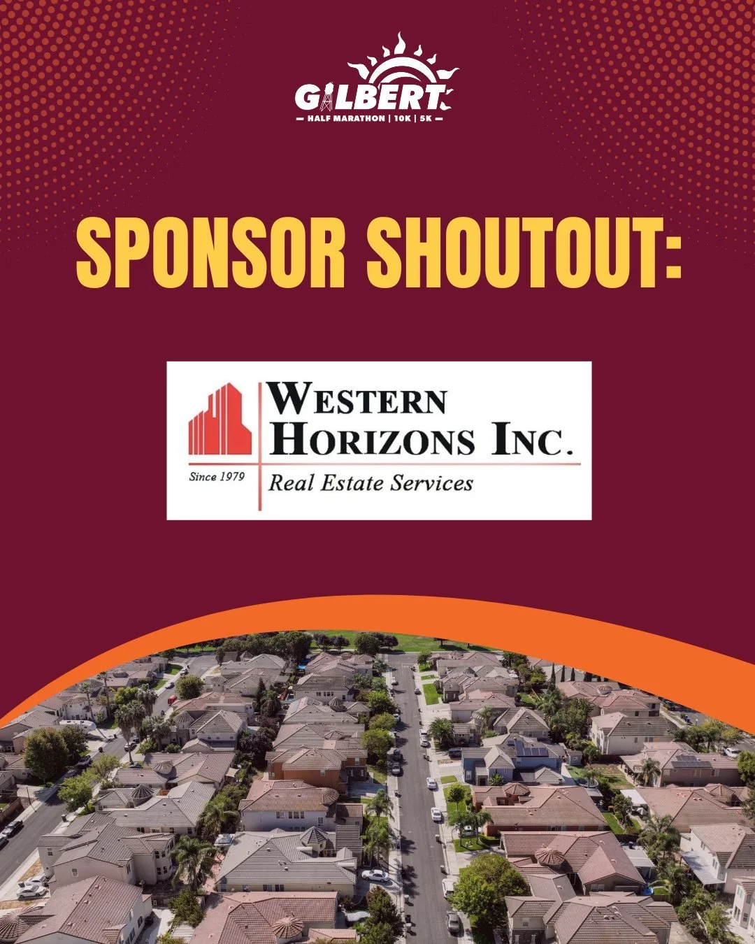 #SponsorShoutout: Western Horizons Inc. 🏙️

We&rsquo;re proud to recognize Western Horizons Inc. as a Premier Sponsor of the #GilbertHalfMarathon!

Since 1978, #WesternHorizons has been a trusted name in real estate, asset and property management, a