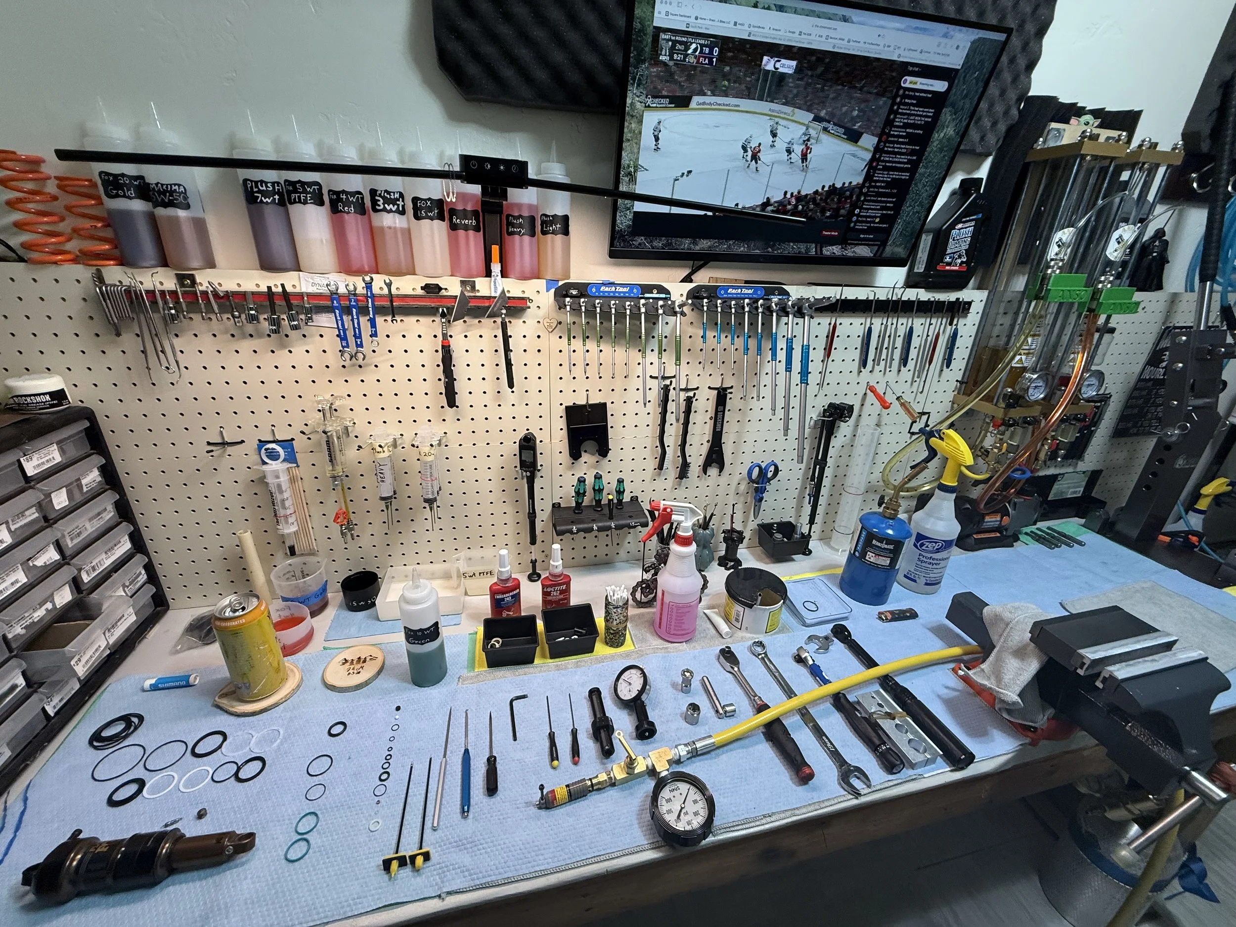 Proper setup for a proper service.