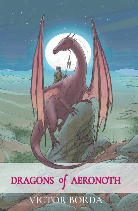 Cover Image of the book "The Dragons of Aeronoth"