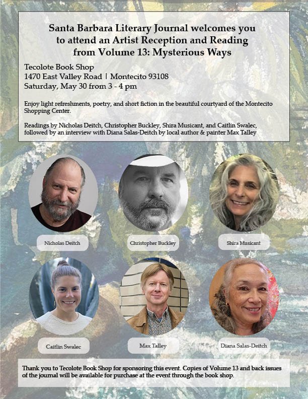Volume 13 Artist Reception and Reading