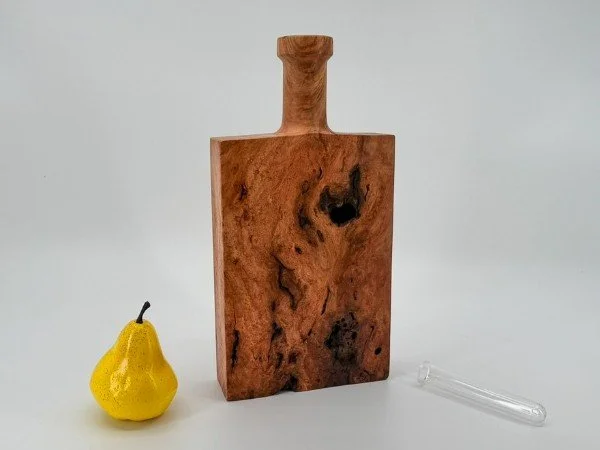 Flask vase with pear.jpg
