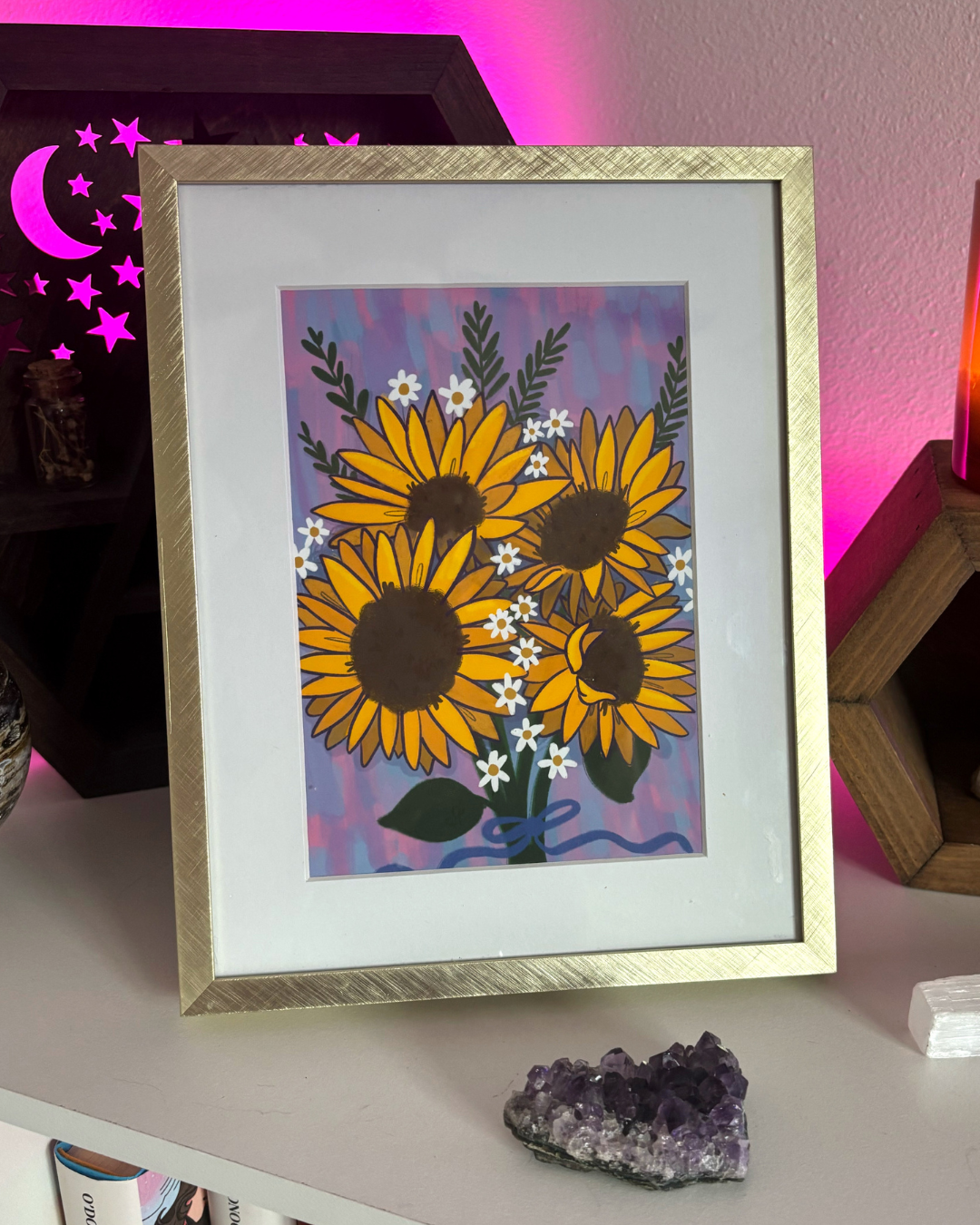 Sunflower Bouquet Art Print