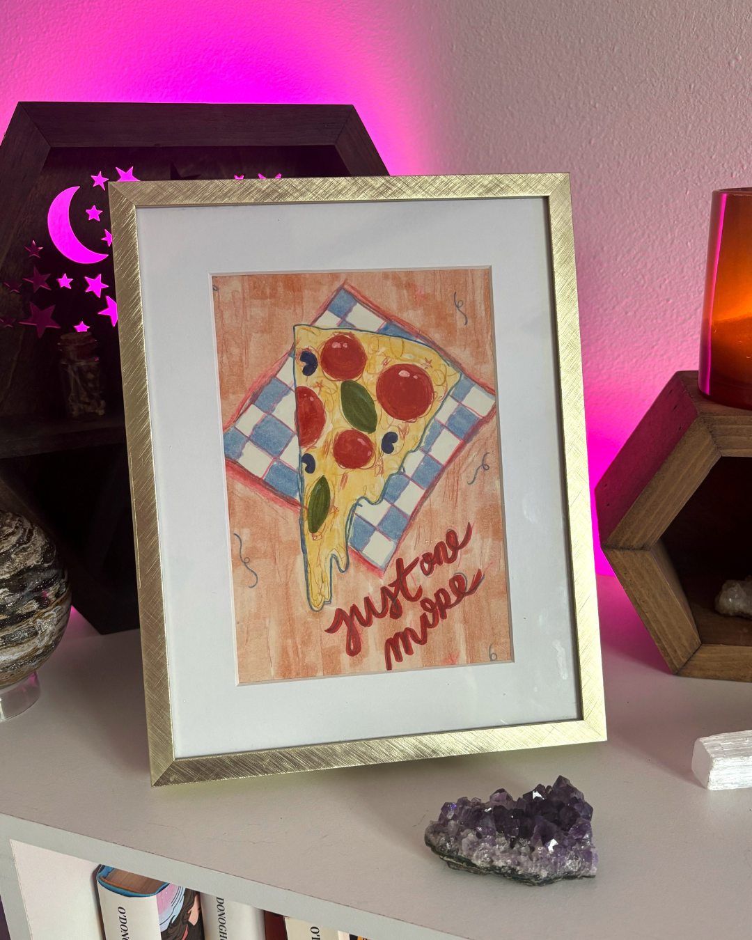 pizza-mixed-media-art-print-5x7.png