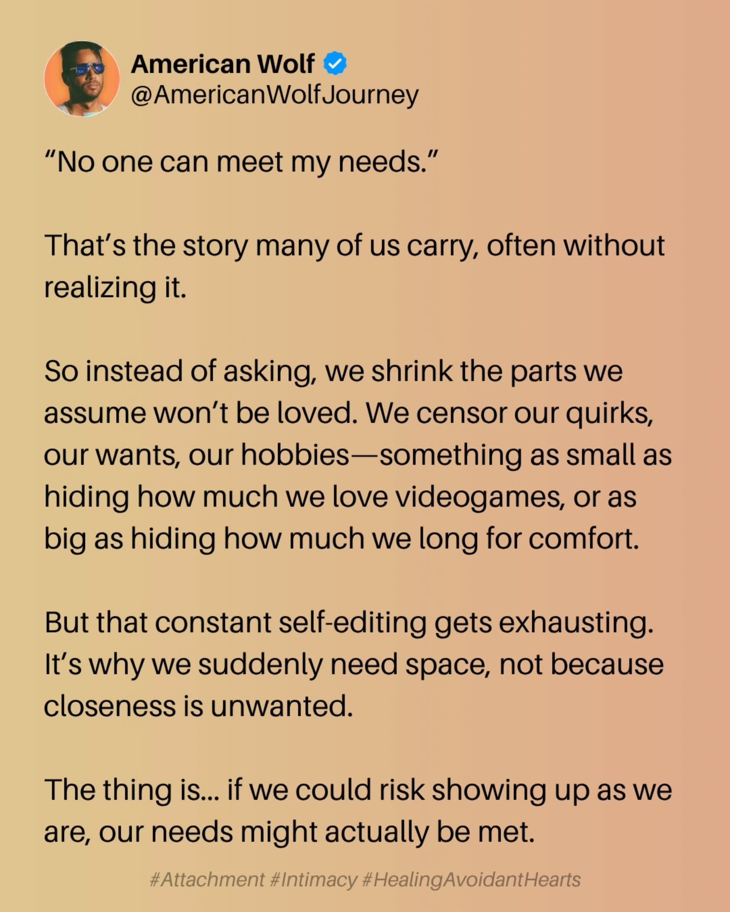 #attachment #Intimacy #HealingAvoidantHearts