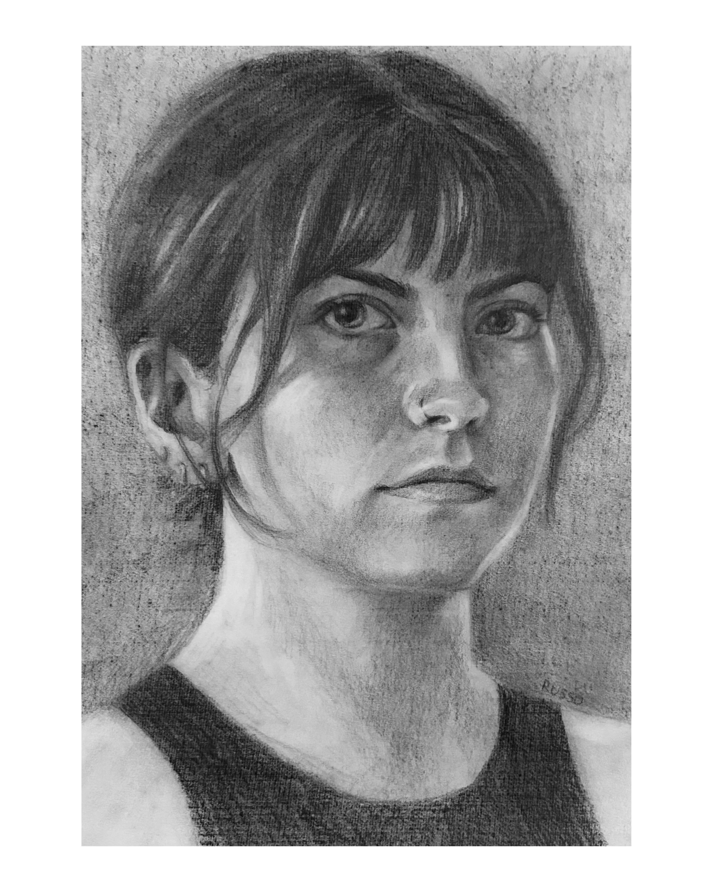 IRL, 2026, Pencil on paper