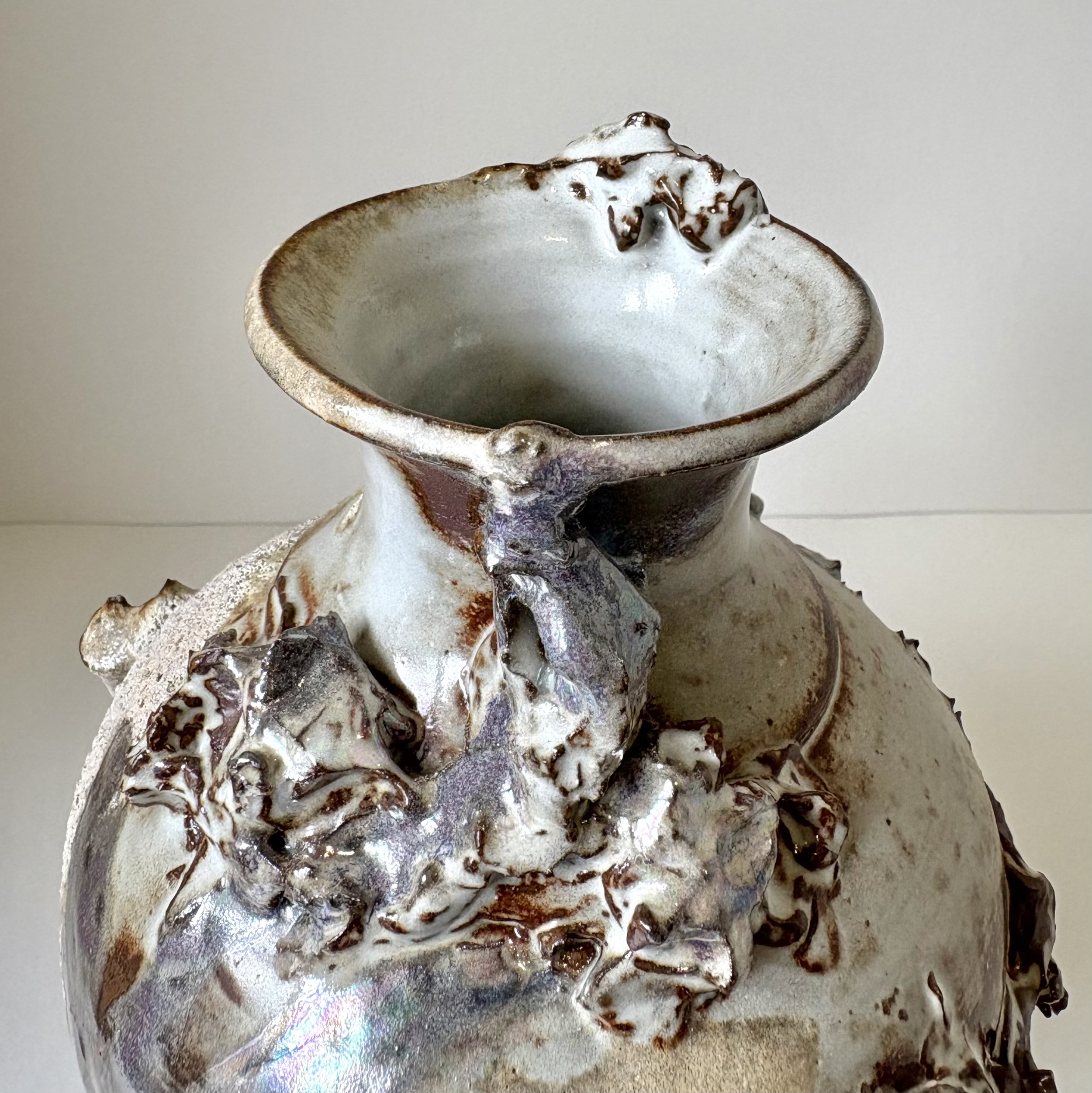 Encrusted vessel - sample