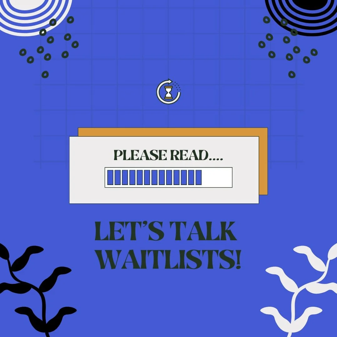 LET'S TALK WAITLISTS!

We know that lots of our classes have been starting to waitlist, BUT, majority of those waitlists clear out and room becomes available.

Make sure you are double checking your app and joining the waitlists!

We are also wanting