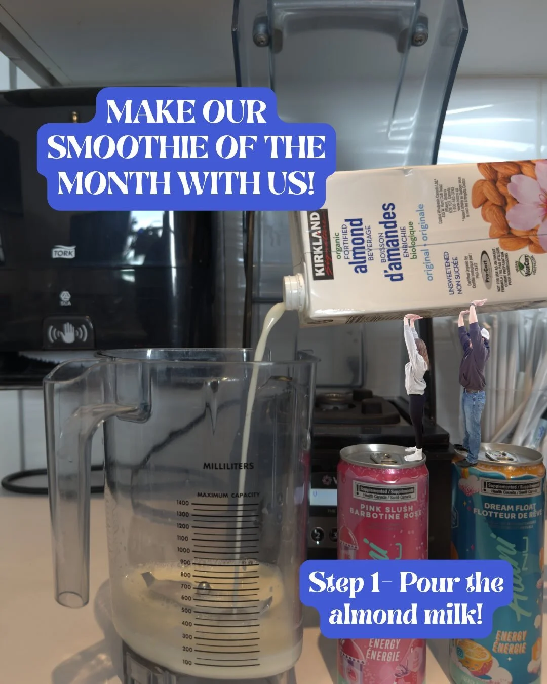 Try our Lucky Charms smoothie now!!! Only available until the end of March.