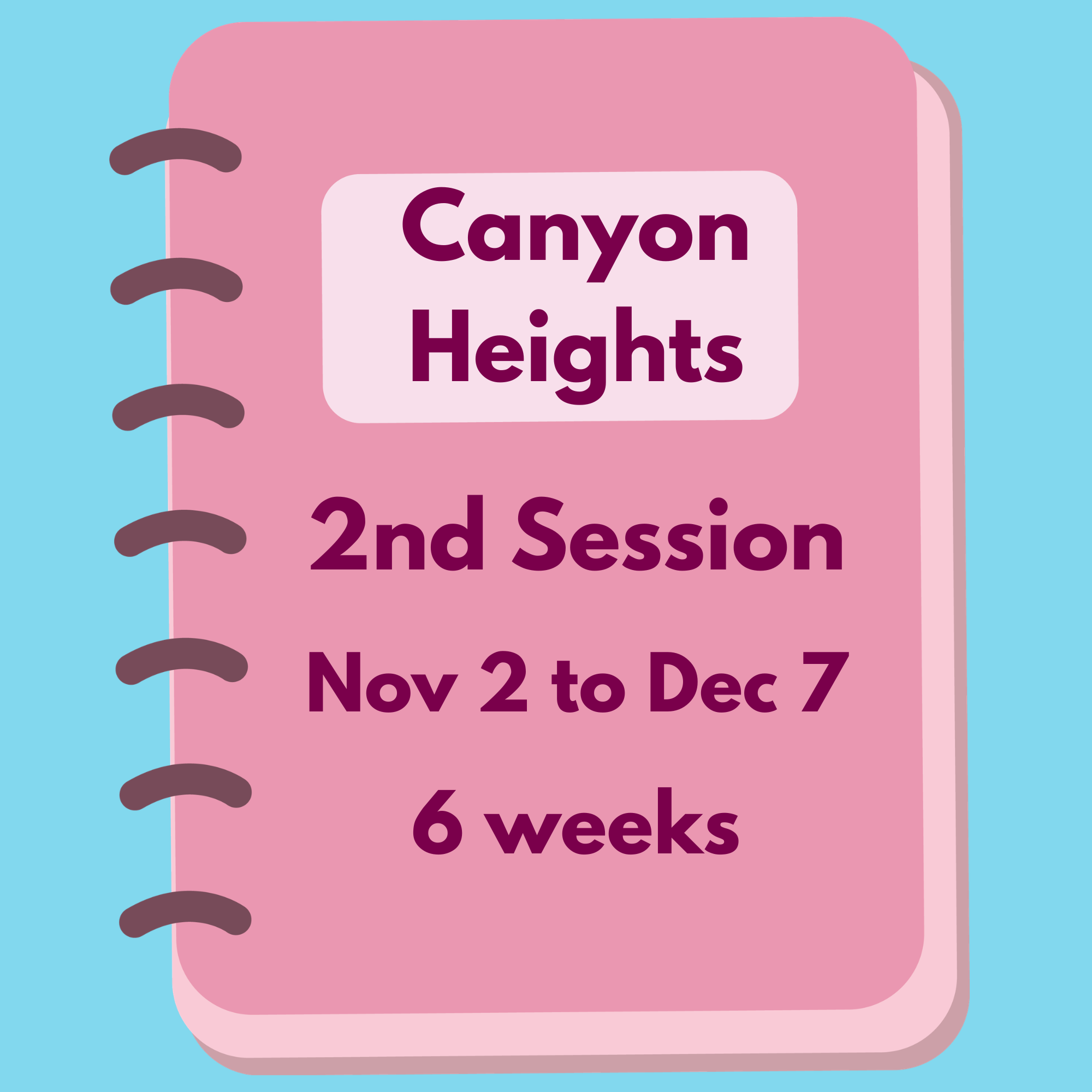 Canyon Heights After School Art Program - 2nd Session