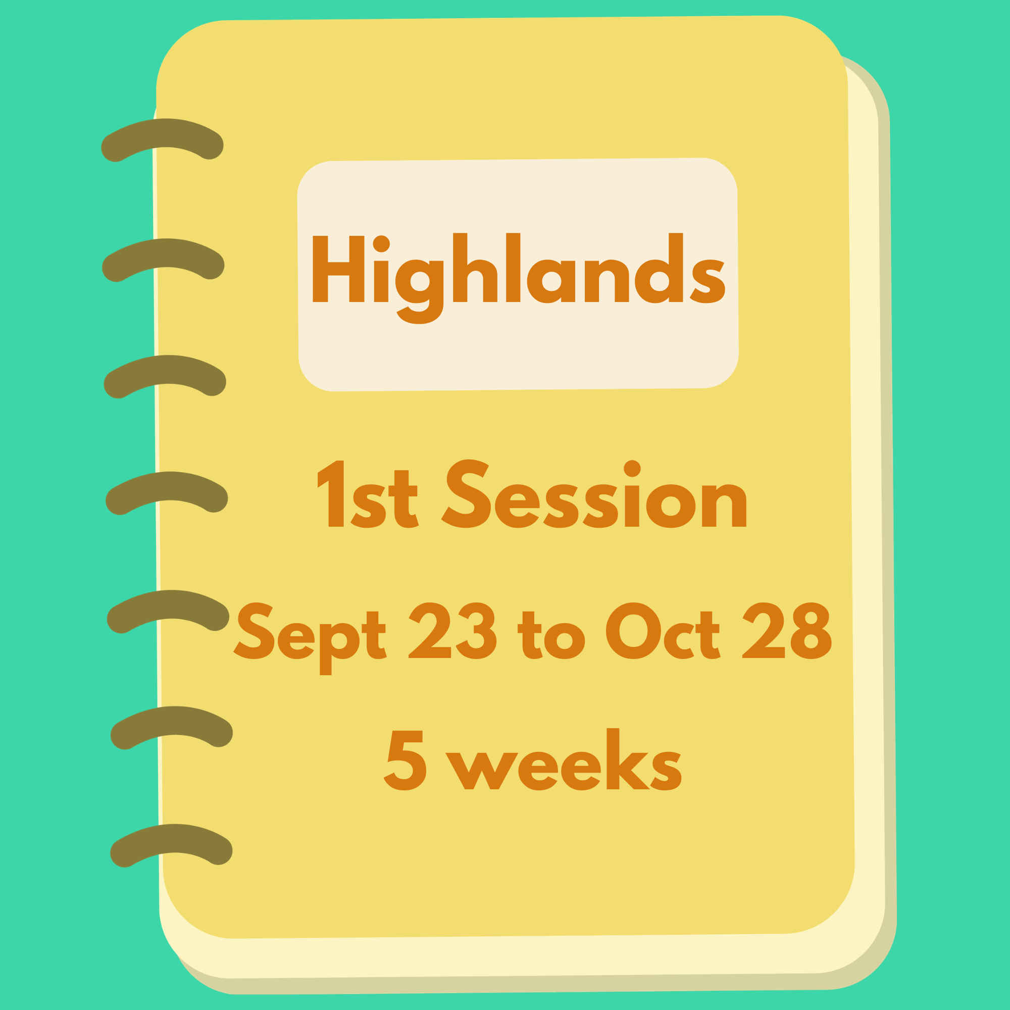 Highlands After School Art Program - 1st Session