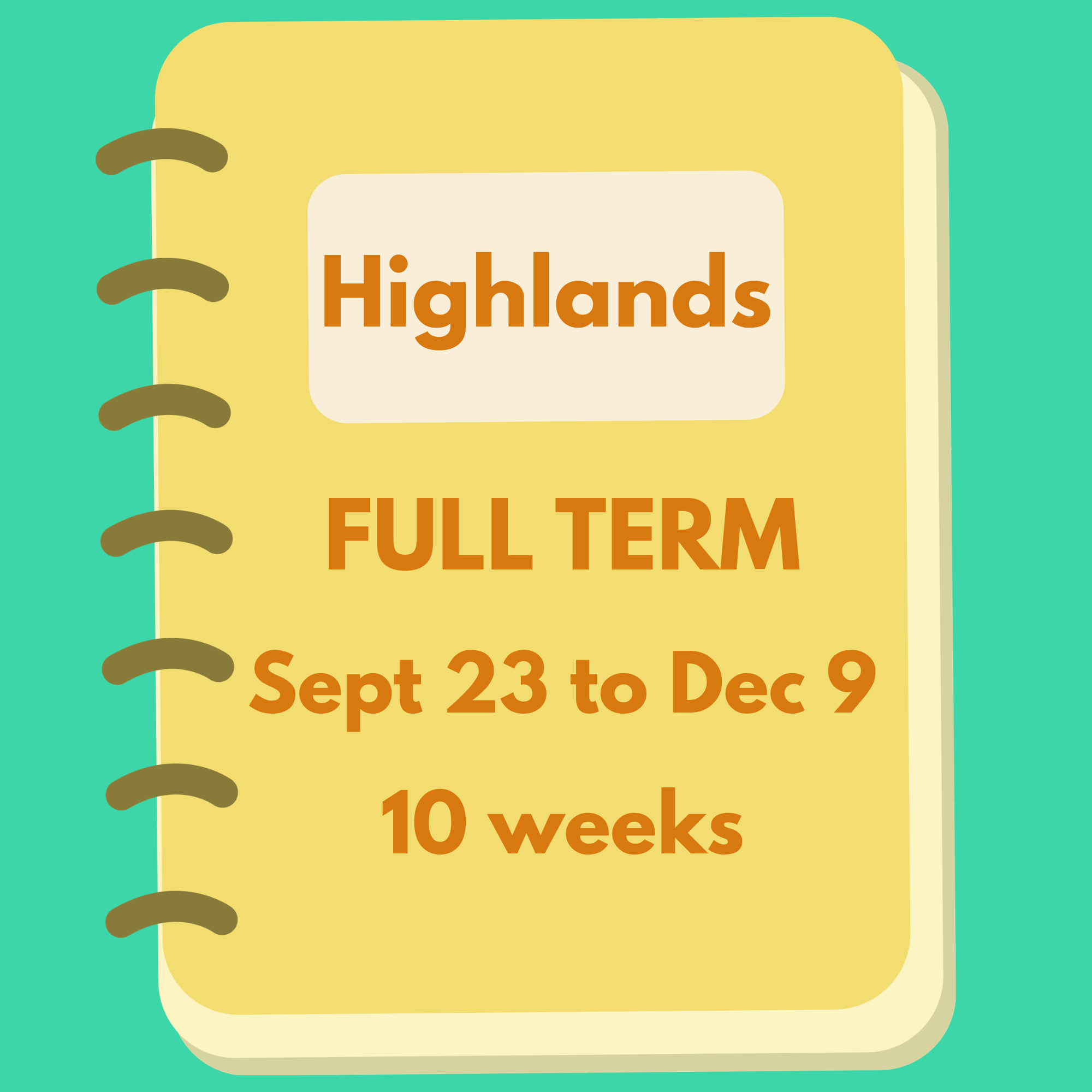 Highlands After School Art Program - FULL TERM