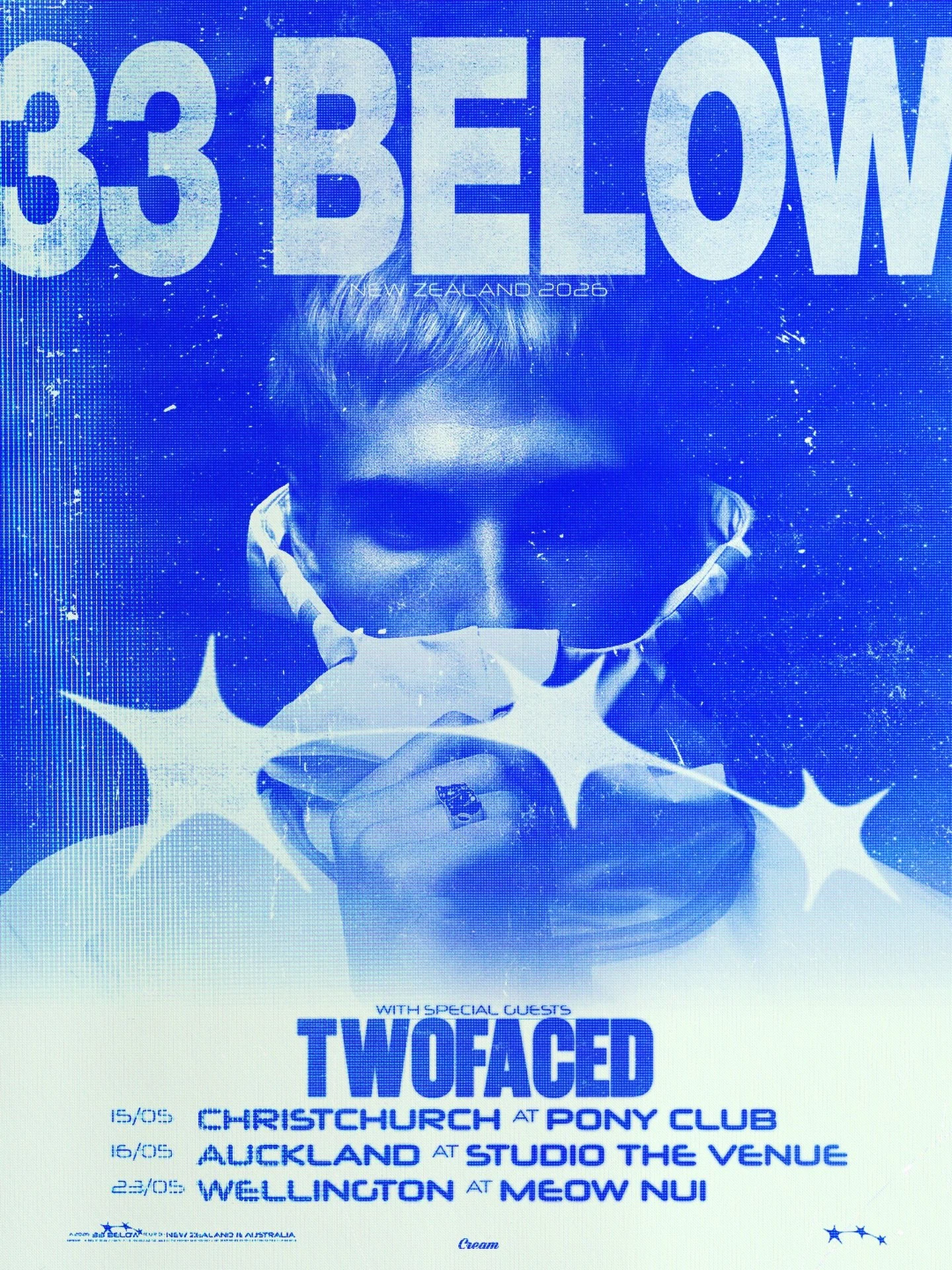 ANNOUNCING: @33_below is on his way home 🥝 &rarr; sign up for presale via link in bio.

33Below, London-based producer, is on his way home this May. Headlining iconic NZ venues across 3 dates, expect sweat-drenched UKG goodness from one of NZ&rsquo;