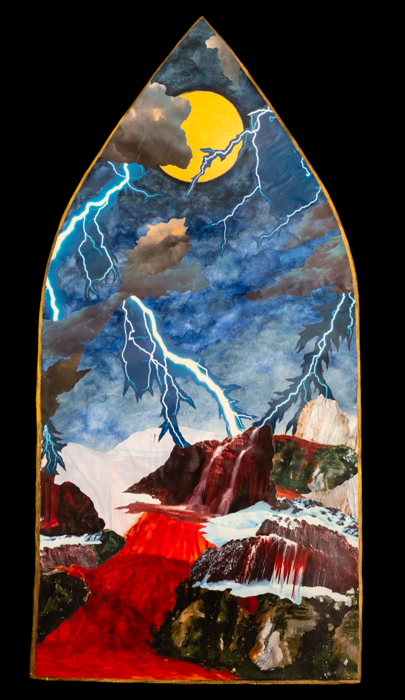 3 of Swords

28" x 18" collage & acrylic on wood panel