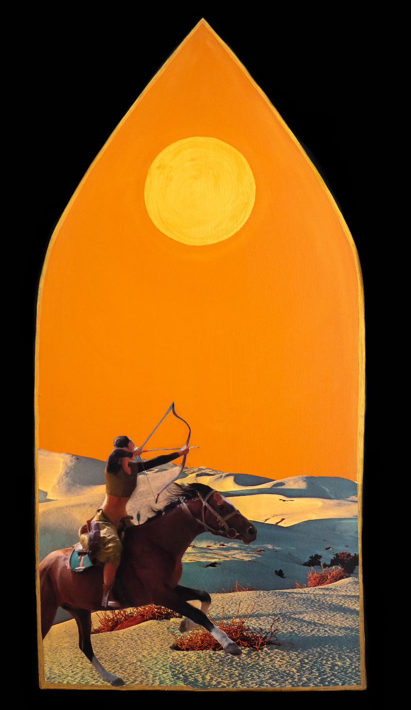 Knight of Wands

28" x 18" collage & acrylic on wood panel