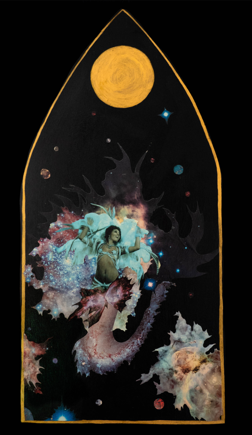 the Star

28" x 18" collage & acrylic on wood panel