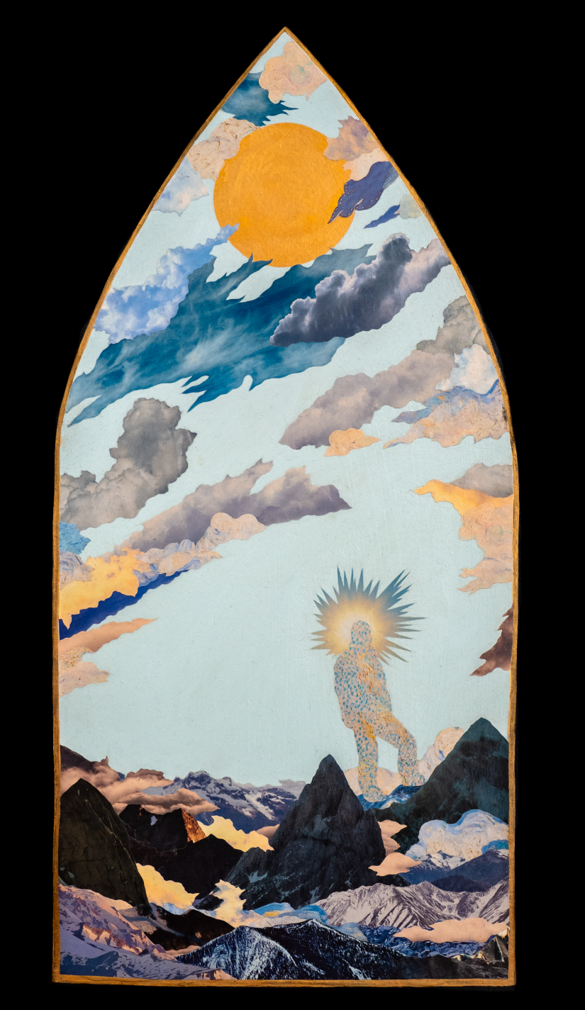 King of Swords

28" x 18" collage & acrylic on wood panel