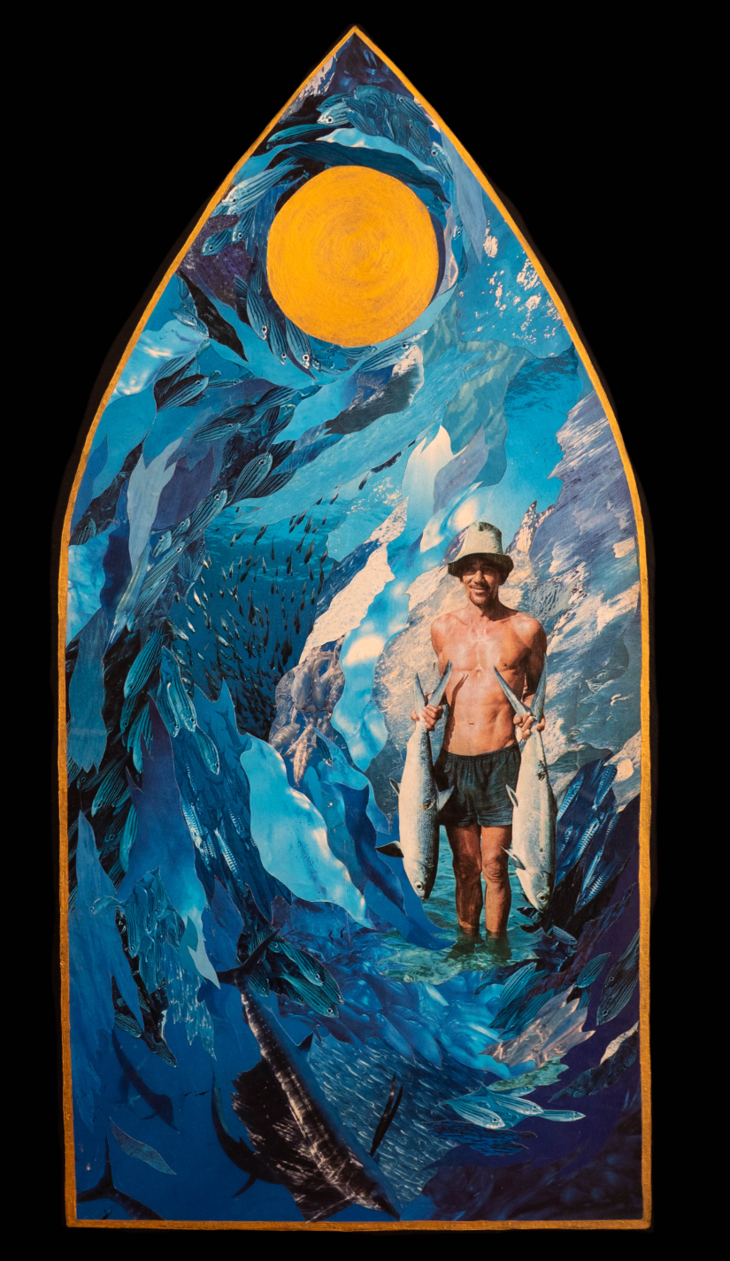 King of Cups

28" x 18" collage & acrylic on wood panel