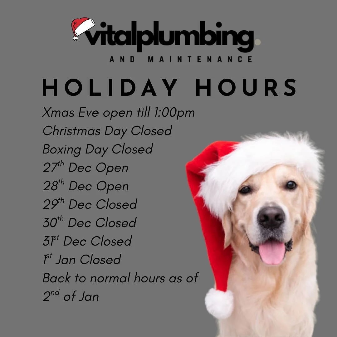Christmas Trading Hours 🎄
Although we will be having a few days off we will still be on call for emergencies throughout the christmas period. 

Emergency number Call Nick 0423 701 954