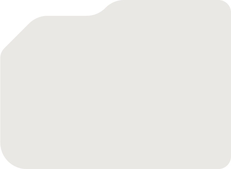 A gray background with a large speech bubble in the upper left corner.