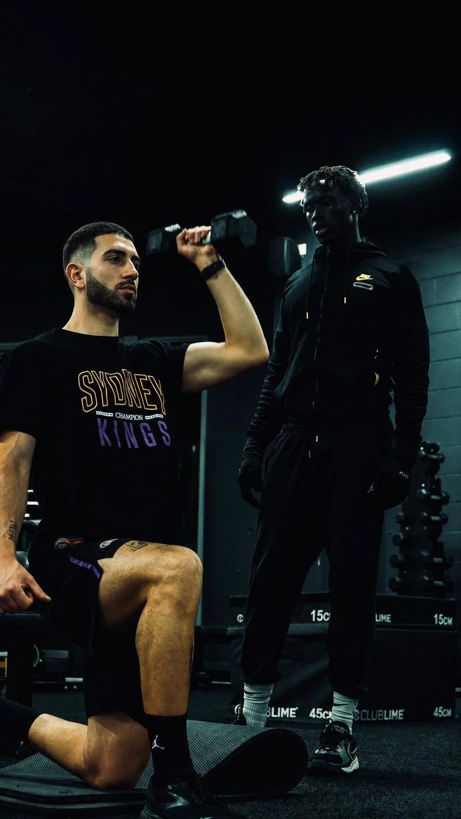 karl training athlete