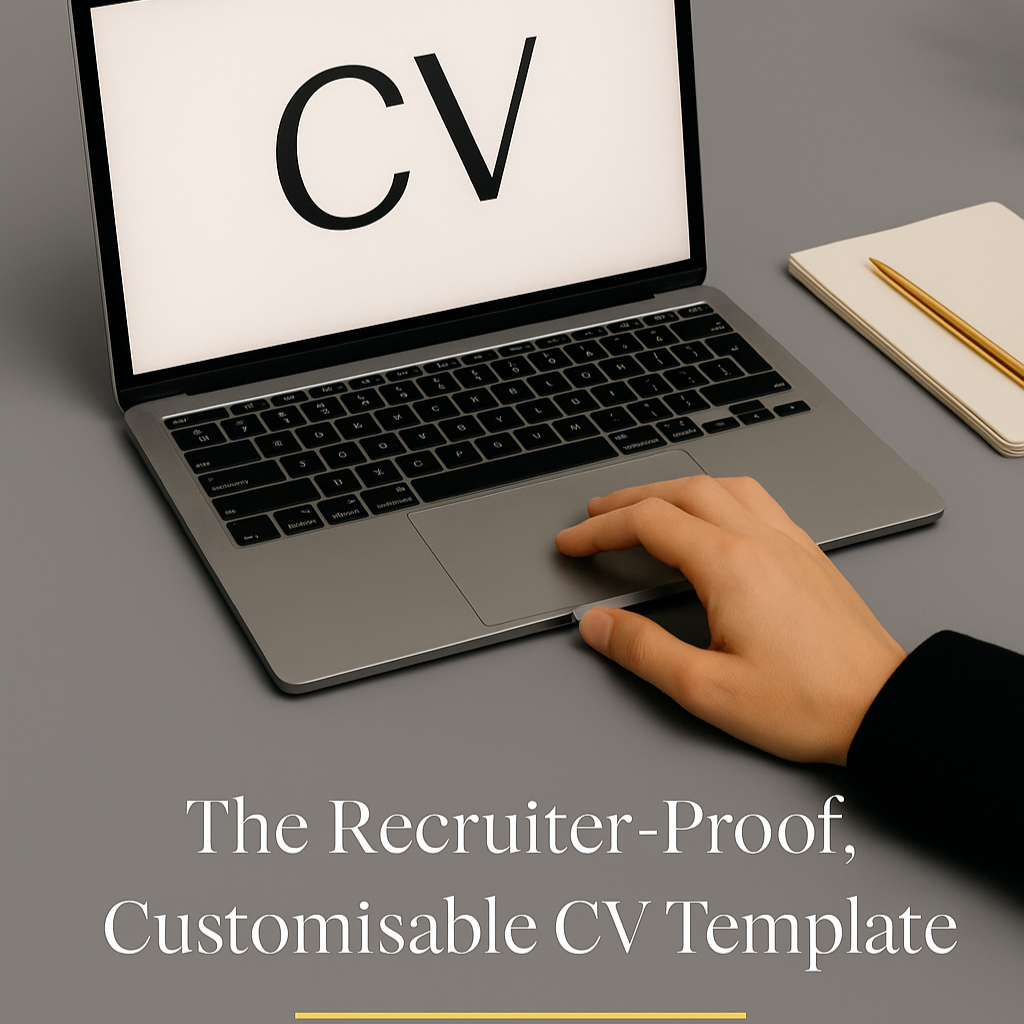 The Recruiter-Approved Customisable CV Template