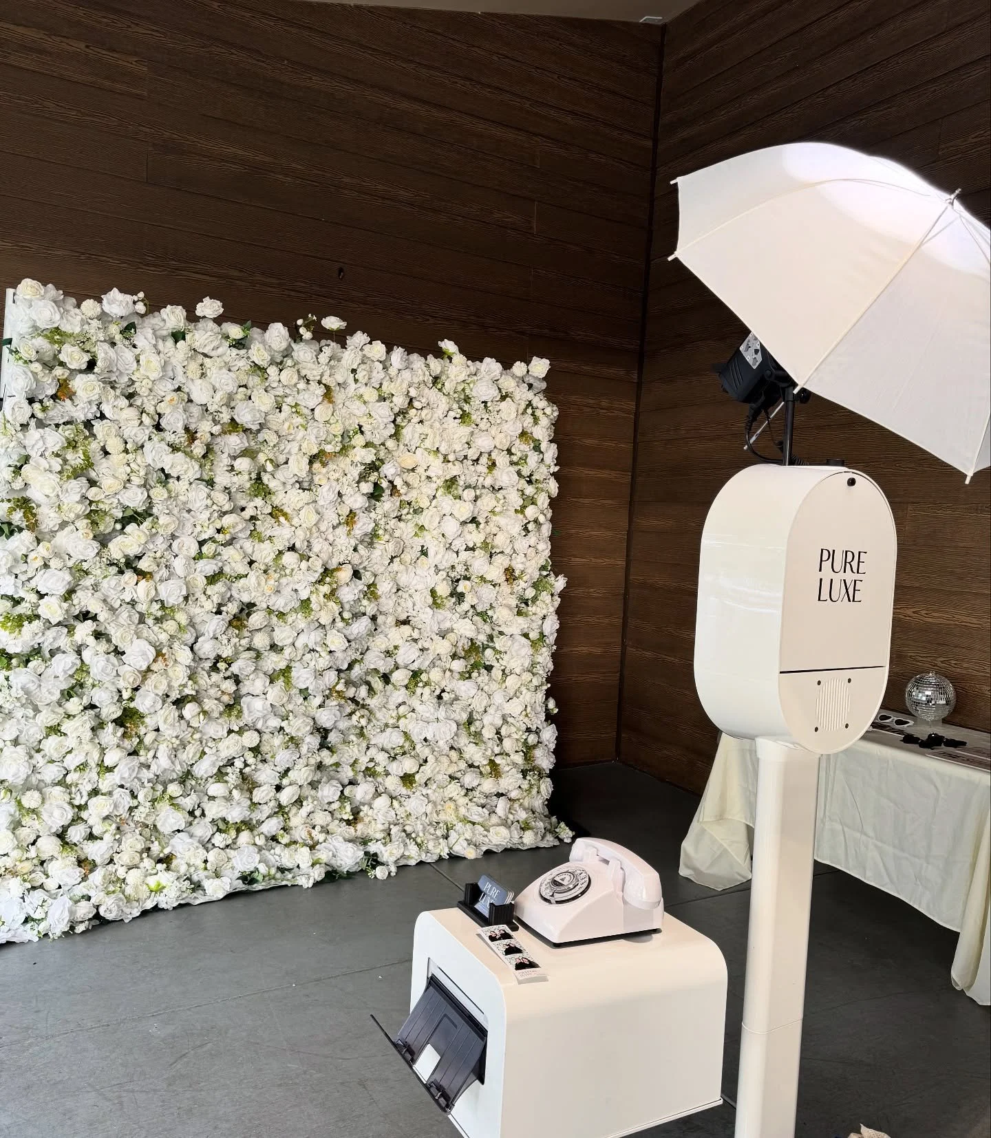 A moment for the flower wall. STUNNING ✨

Our luxury setups are designed to feel like part of your wedding, not an add-on. Guests are drawn to the experience, laughing, connecting, and leaving with beautiful keepsakes to remember your day.

Ready to 