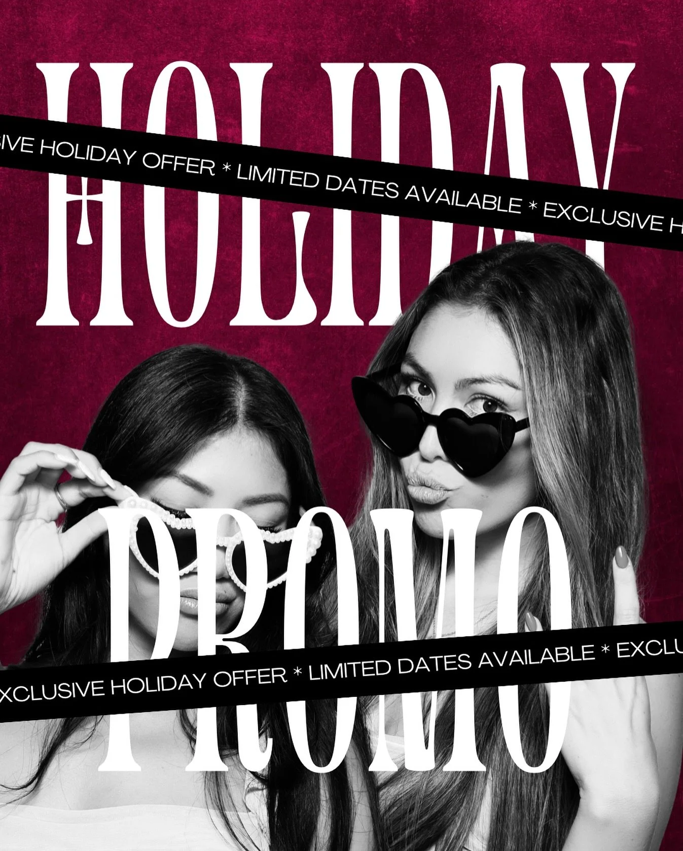 The holidays are almost here and we&rsquo;re celebrating early with something special for you. ✨

Enjoy 15% off when you book a Pure Luxe Photo Booth experience for your November or December 2025 event.

From elegant celebrations to unforgettable com