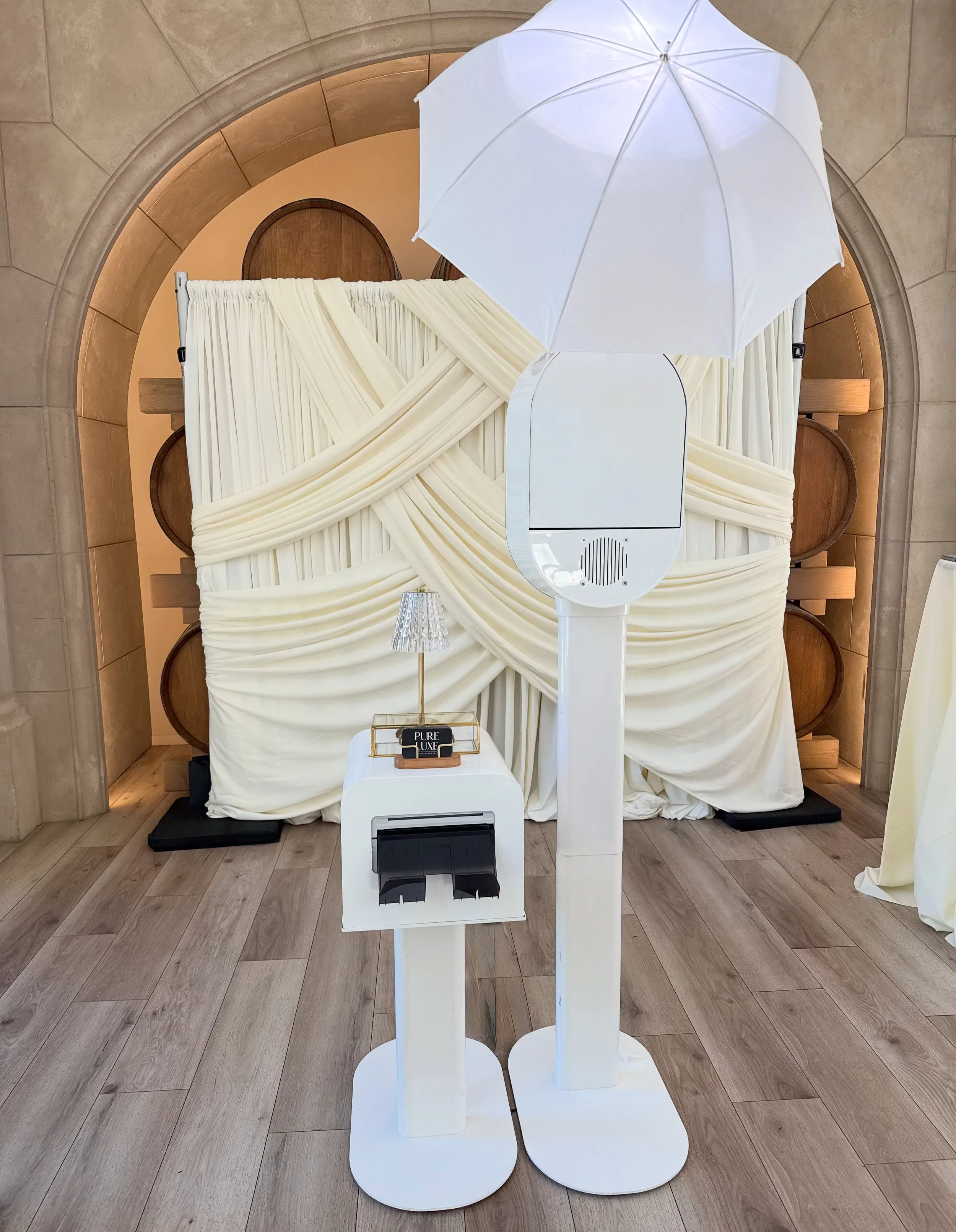 Draping Backdrop Photo Booth