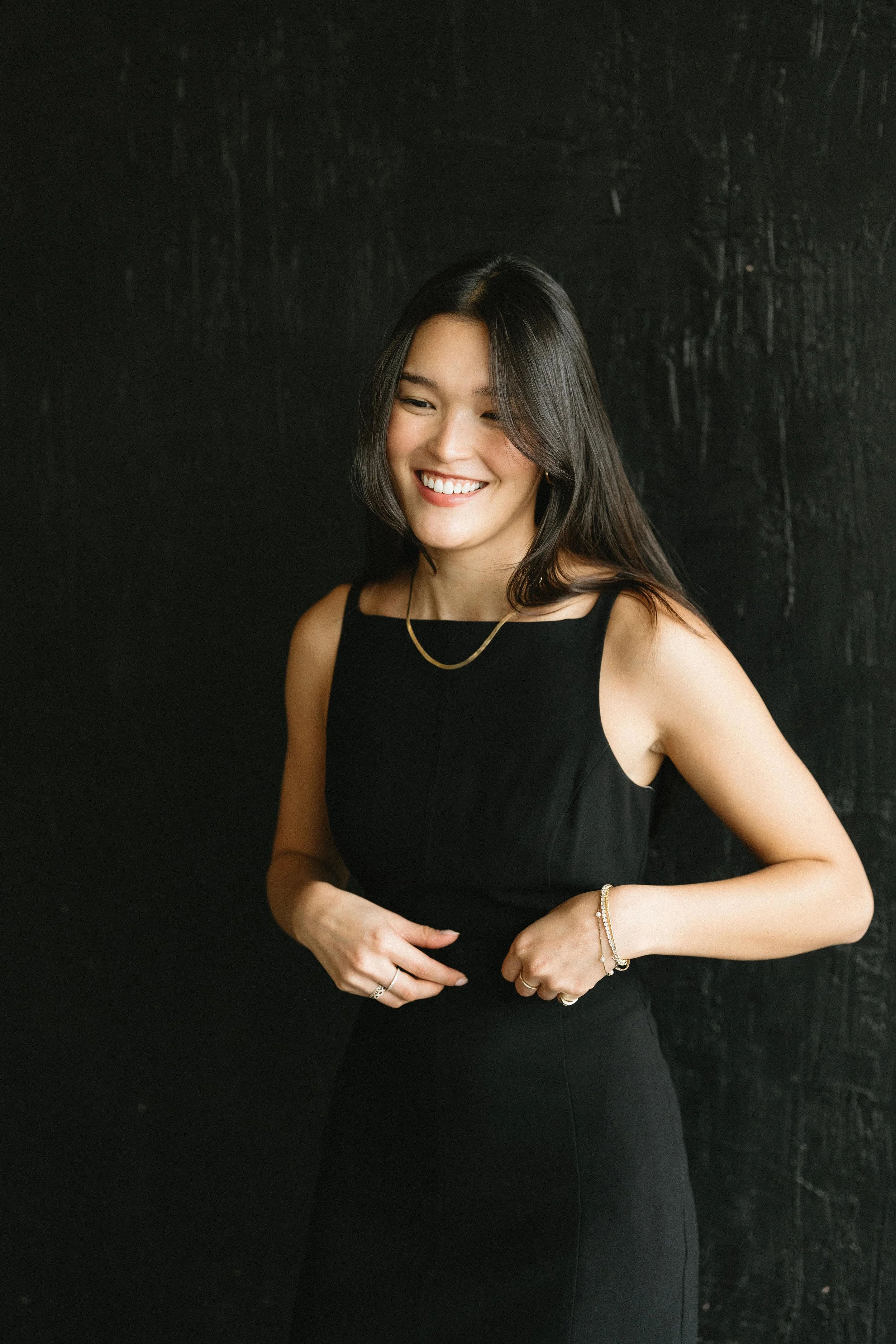 Corporate photo booth experience in Southern California with guest posing in an elevated brand event setting