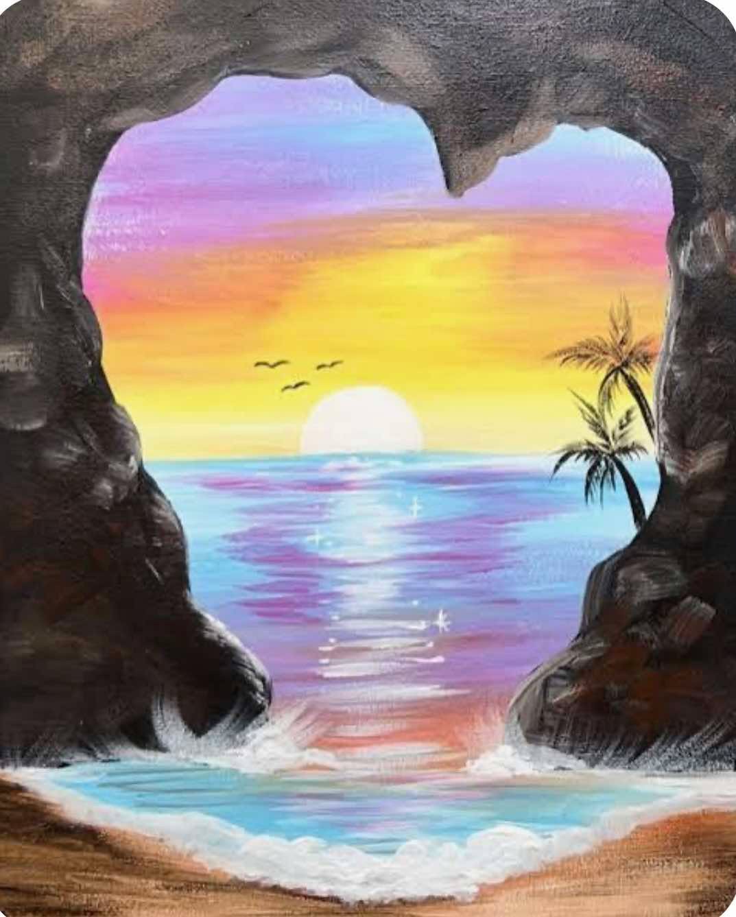 August 13th - Kid Friendly Paint Night (Kids under 8 are free!)