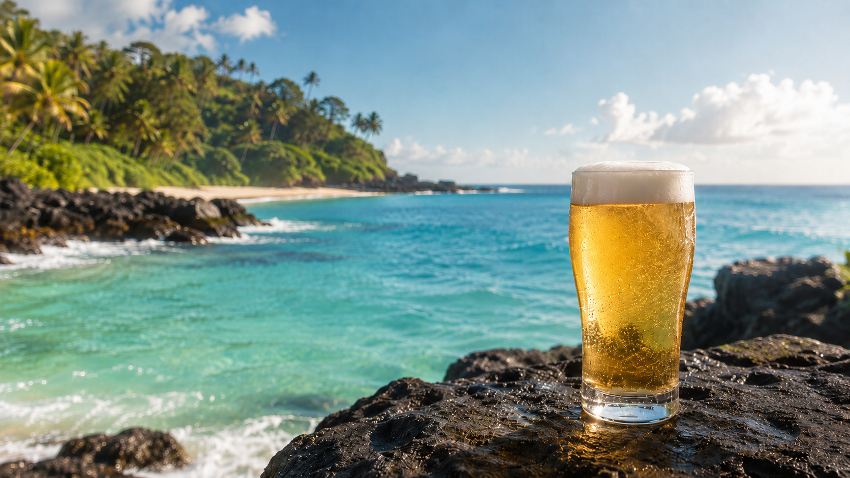Waimea | Lilikoi Lager | Michi Brew Co. (available in 4 packs)