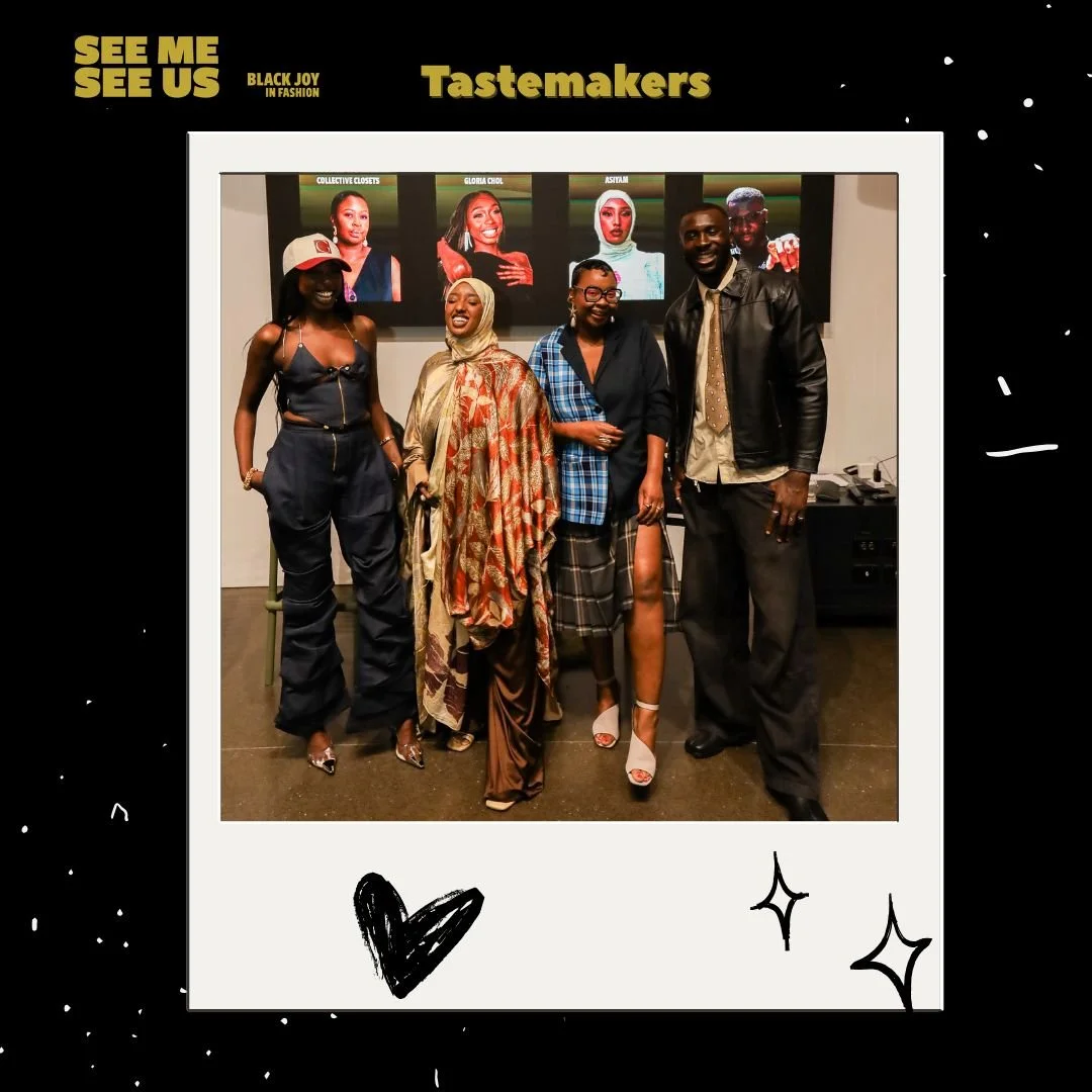 Recap of the evening with the Tastemakers at the See Me See Us Series for @melbfashionweek 

📸 @iintwari 

#TheTaskmakers #SeeMeSeeUs #BlackDesigners #MFW2025 #CreativeJourney #melbournefashionweekplus