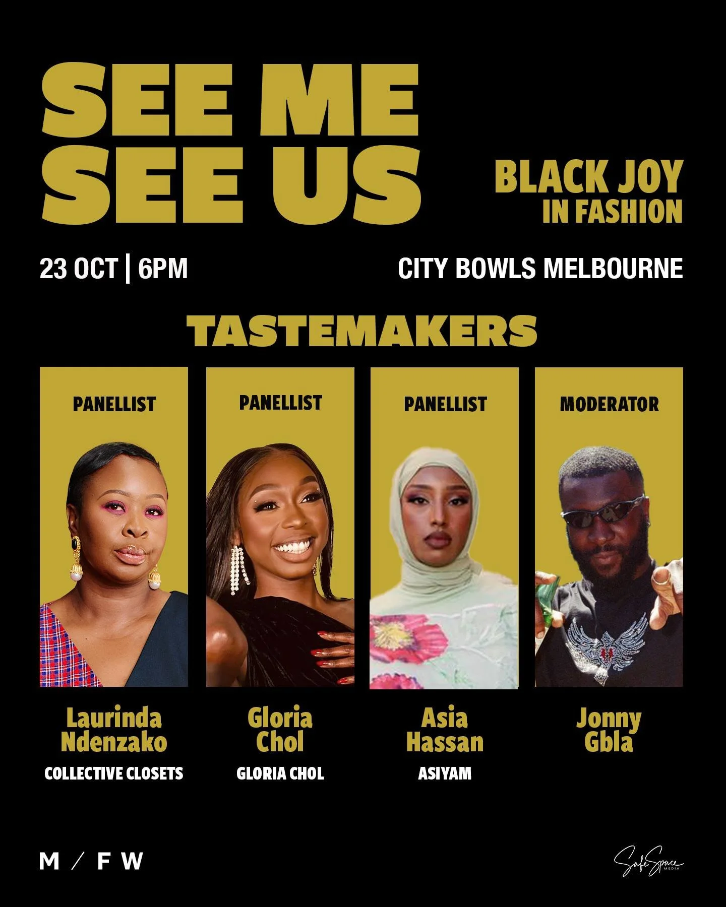 The Tastemakers Spotlight 👑

Our featured Black Diaspora Designers aren't just creating clothes - they're weaving stories, preserving culture, and pushing boundaries with every collection.

From emerging voices to established names, these visionarie