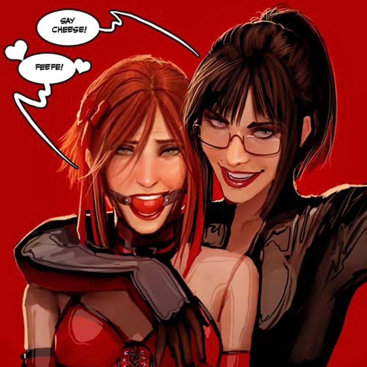 My favorite girls! Sunstone promo art from Stjepan Šejić's Twitter.