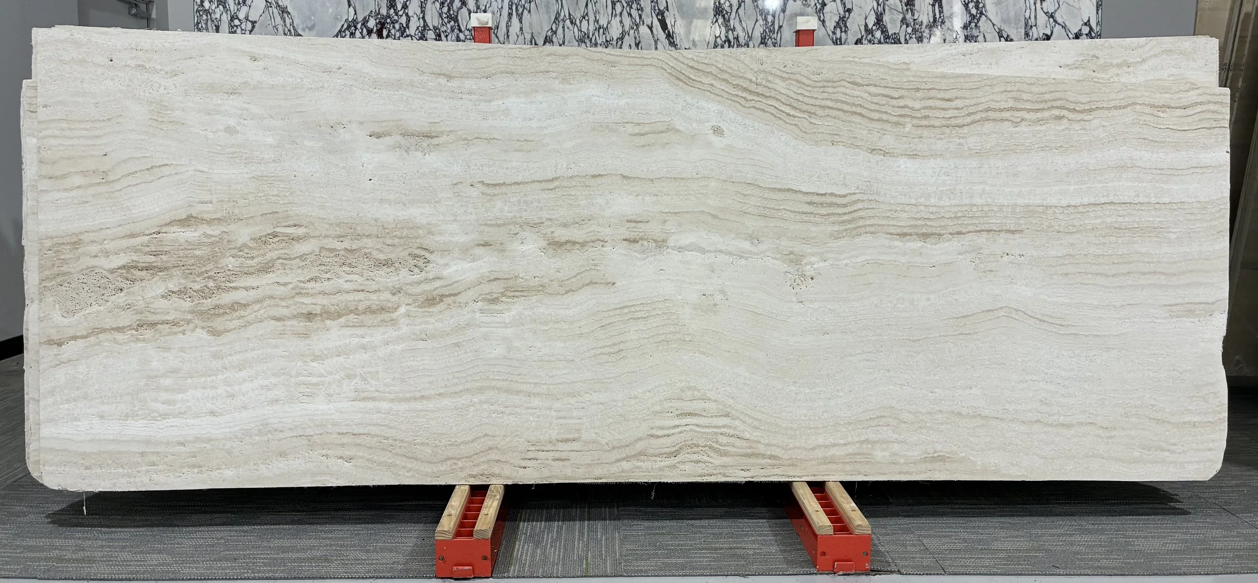 Navona Travertine (Vein Cut) (3500x1200x20mm)